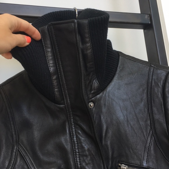 DKNY women’s leather jacket - Picture 4 of 8